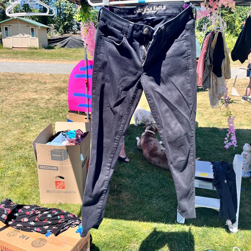 American Eagle Outfitters Black Skinny Jeans